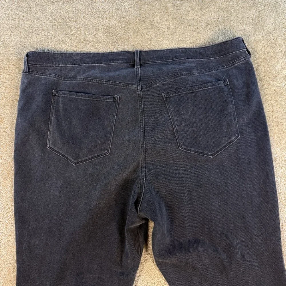 Old Navy Jeans Women's Size 28 Black Wow High Rise Straight Stretch Pants F395